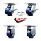 Service Caster 4 Inch Solid Poly Caster Brakes/Swivel Locks and 2 Rigid, 2PK SCC-35S420-SPUB-SLB-BSL-2-R-2 - alternate 6